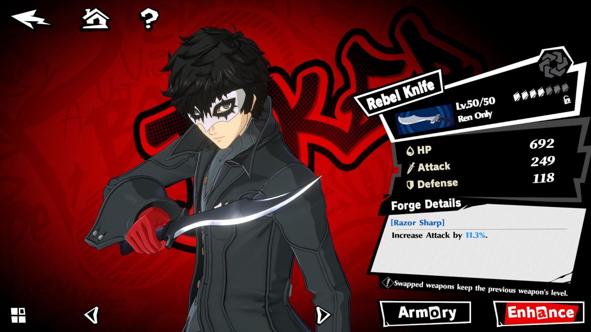 Weapon (Image via ATLUS)